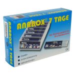 ANABOX 7 Tage Wochendosierer blau (PZN 2528432) из Германии