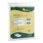 LÄTZCHEN Erw.Folie/Frottee weiß mit Klettband (PZN 3097603) из Германии