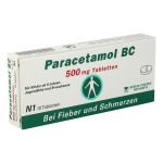 Paracetamol BC 500mg (PZN 4088345) из Германии