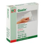 GAZIN Mullkomp.5x5 cm steril 8fach (PZN 3448965) из Германии