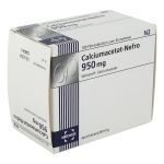 Calciumacetat Nefro 950 mg Filmtabletten (PZN 3078184) из Германии