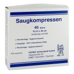 SAUGKOMPRESSEN unsteril 10x20 cm (PZN 4095233) из Германии