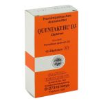 QUENTAKEHL D 3 Suppositorien (PZN 4457050) из Германии