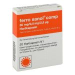 Ferro sanol comp 30mg/0,5mg/2,5µg (PZN 4869574) из Германии