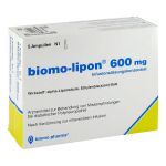 BIOMO-lipon 600 mg Ampullen (PZN 6897623) из Германии