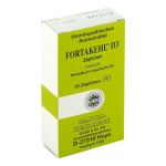 FORTAKEHL D 3 Suppositorien (PZN 4456984) из Германии