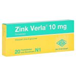 Zink Verla 10mg (PZN 8912172) из Германии