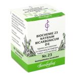 BIOCHEMIE 23 Natrium bicarbonicum D 6 Tabletten (PZN 4325288) из Германии