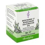 BIOCHEMIE 17 Manganum sulfuricum D 6 Tabletten (PZN 4324863) из Германии