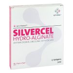 SILVERCEL Hydroalginat Verband 11x11 cm (PZN 32164) из Германии
