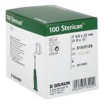 STERICAN Kanülen 21 Gx7/8 0,8x22 mm stumpf (PZN 8915986) из Германии