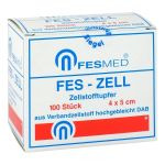 ZELLSTOFFTUPFER FES ZELL 4x5 cm hochgebleicht (PZN 8851186) из Германии