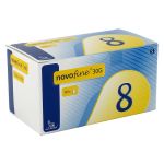 NOVOFINE 8 Kanülen 0,30x8 mm 30 G thinwall (PZN 7669539) из Германии