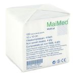 VLIESKOMPRESSEN 10x10 cm unsteril (PZN 8889421) из Германии