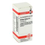 GINKGO BILOBA D 3 Globuli (PZN 7247519) из Германии