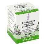 BIOCHEMIE 22 Calcium carbonicum D 6 Tabletten (PZN 4325236) из Германии