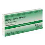 GINKGO COMP.Pflüger Ampullen (PZN 3064472) из Германии