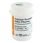 BIOCHEMIE Adler 1 Calcium fluoratum D 12 Tabletten (PZN 833154) из Германии