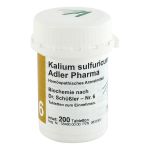 BIOCHEMIE Adler 6 Kalium sulfuricum D 6 Tabletten (PZN 833303) из Германии