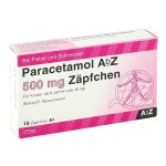 Paracetamol AbZ 500mg (PZN 2058831) из Германии