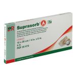 SUPRASORB A+Ag Antimik.Cal.Alginat Kompr.10x20 cm (PZN 4829534) из Германии