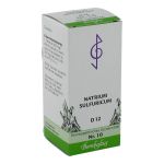 BIOCHEMIE 10 Natrium sulfuricum D 12 Tabletten (PZN 1073892) из Германии