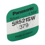 BATTERIEN Knopfzelle SR 521 SW 379 1,55V (PZN 1372695) из Германии