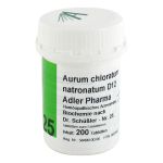 BIOCHEMIE Adler 25 Aurum chloratum natr.D 12 Tabl. (PZN 833585) из Германии