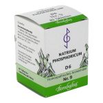Biochemie 9 Natrium phosphoricum D 6 Tabletten (PZN 1073774) из Германии