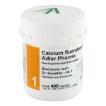 BIOCHEMIE Adler 1 Calcium fluoratum D 12 Tabletten (PZN 2726698) из Германии