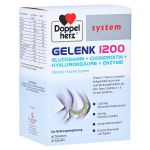 Doppelherz system Gelenk 1200 Glucosamin + Chondroitin + Hyaluronsäure + Enzyme (PZN 12579502) из Германии