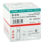 GLUCOSE 5% B.Braun Mini Plasco connect Inj.-Lsg. (PZN 3159474) из Германии