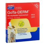 GOTA-DERM thin hydrokoll.Wundpfl.steril 10x10 cm (PZN 8880041) из Германии