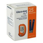 GLUCO TEST Plus Blutzuckerteststreifen (PZN 7123183) из Германии
