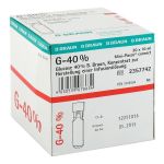 GLUCOSE 40% B.Braun Mini Plasco connect Inf.-L.-K. (PZN 3159304) из Германии