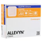 ALLEVYN Adhesive 7,5x7,5 cm haftende Wundauflage (PZN 11035102) из Германии