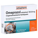 Omeprazol-ratiopharm SK 20mg (PZN 6113337) из Германии