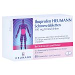 Ibuprofen Heumann Schmerztabletten 400mg (PZN 7728561) из Германии