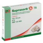 SUPRASORB A+Ag Antimik.Cal.Alginat Kompr.10x10 cm (PZN 7402196) из Германии