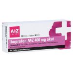Ibuprofen AbZ 400mg akut (PZN 11722831) из Германии