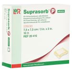SUPRASORB P PU-Schaumv.selbstklebend 7,5x7,5 cm (PZN 11531309) из Германии
