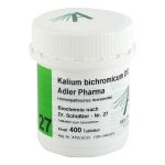 BIOCHEMIE Adler 27 Kalium bichrom D 12 Tabletten (PZN 5455219) из Германии