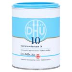 BIOCHEMIE DHU 10 Natrium sulfuricum D 6 Tabletten (PZN 274660) из Германии