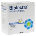 BIOLECTRA Magnesium Brausetabletten (PZN 3154399) из Германии
