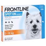 Frontline Spot On gegen Zecken und Flöhe bei Hunden 2 - 10 kg (PZN 662876) из Германии