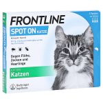 Frontline Spot On gegen Zecken und Flöhe bei Katzen (PZN 662907) из Германии