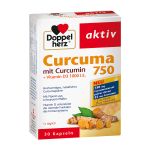 DOPPELHERZ Curcuma 750 Kapseln (PZN 15657421) из Германии