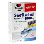 Doppelherz aktiv Seefischöl Omega-3 1.000 mg + Folsäure + B1 + B6 + B12 Kapseln (PZN 6583675) из Германии
