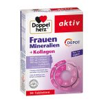 DOPPELHERZ Frauen Mineralien+Kollagen Depot Tabl. (PZN 16747617) из Германии
