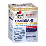 DOPPELHERZ Omega-3 Premium 1500 system Kapseln (PZN 16794143) из Германии